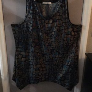 Sleeveless blouse